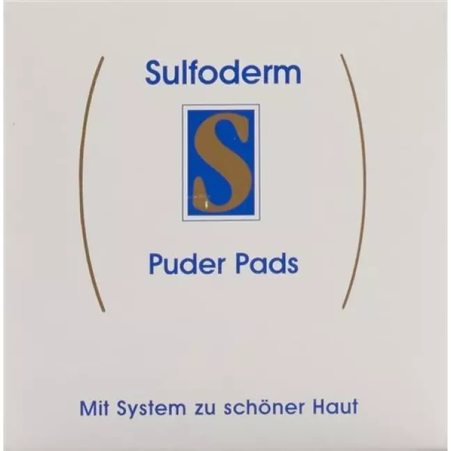 Sulfoderm S Puder Pads 3 штуки Sulfoderm S Puder Pads 3 штуки