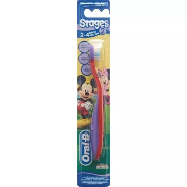 Oral B детская зубная щётка Stage 2 2-4 Jahre Oral B детская зубная щётка Stage 2 2-4 Jahre