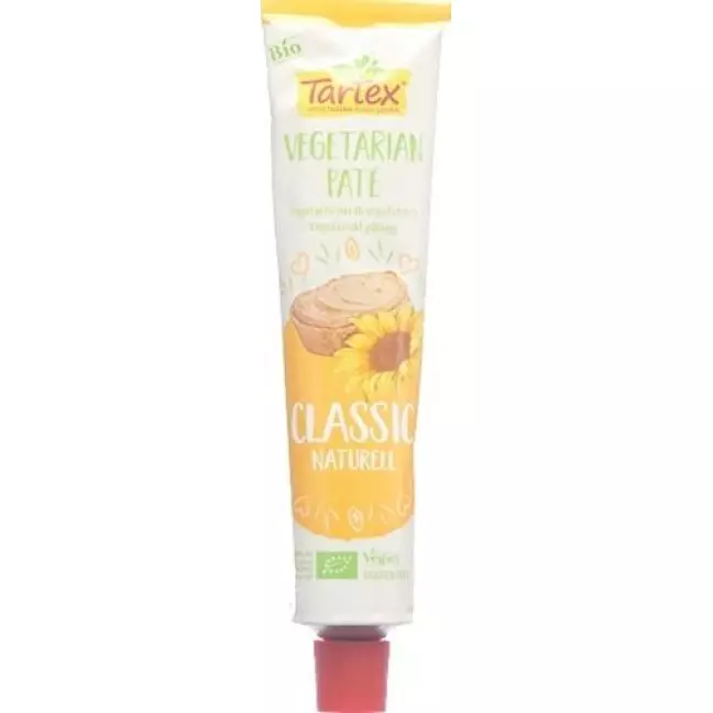 Tartex Aufstrich Nature Bio Tube 200г Tartex Aufstrich Nature Bio Tube 200г