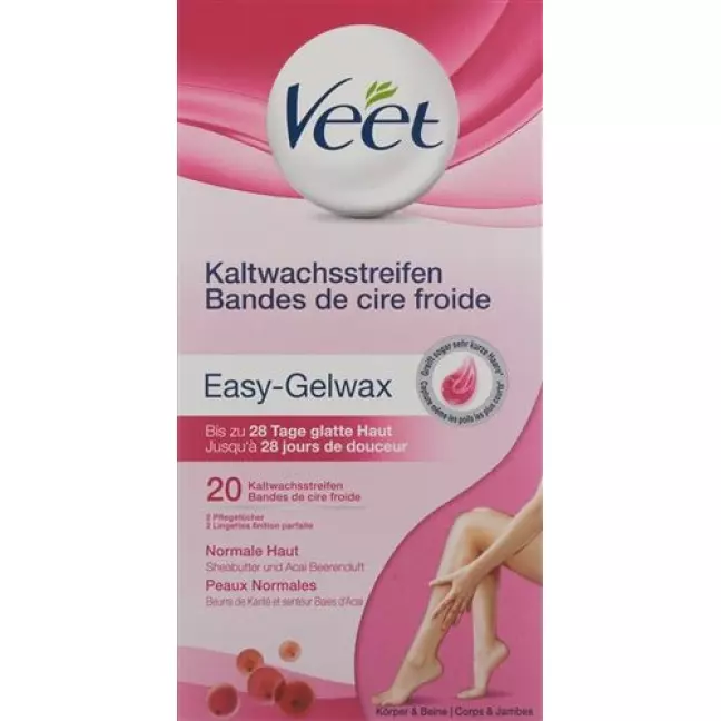 Veet Kaltwachsstreifen Beine/Korper Neu 10x 2 штуки Veet Kaltwachsstreifen Beine/Korper Neu 10x 2 штуки
