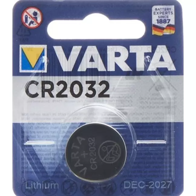 VARTA BATT CR2032 LITHIUM 3V VARTA BATT CR2032 LITHIUM 3V