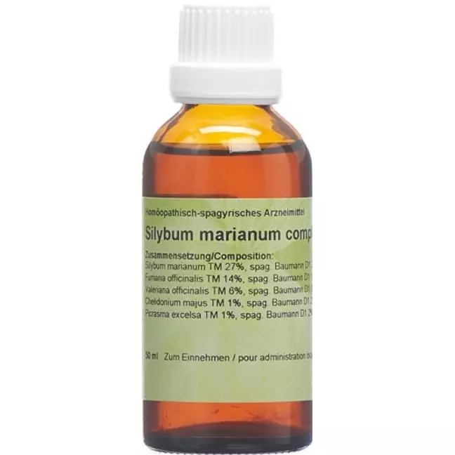 Spagyros Silybum Marianum Comp настойка 50мл Spagyros Silybum Marianum Comp настойка 50мл