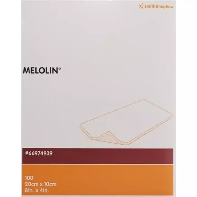 Melolin Wundkompressen 10x20см стерильный 100 пакетиков Melolin Wundkompressen 10x20см стерильный 100 пакетиков