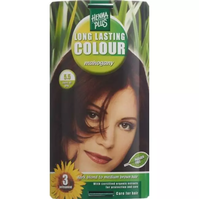 Henna Plus Long Last Colour 5.5 Mahagoni