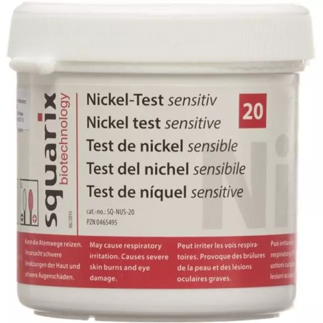 NICKEL TEST SENSITIV TEOME
