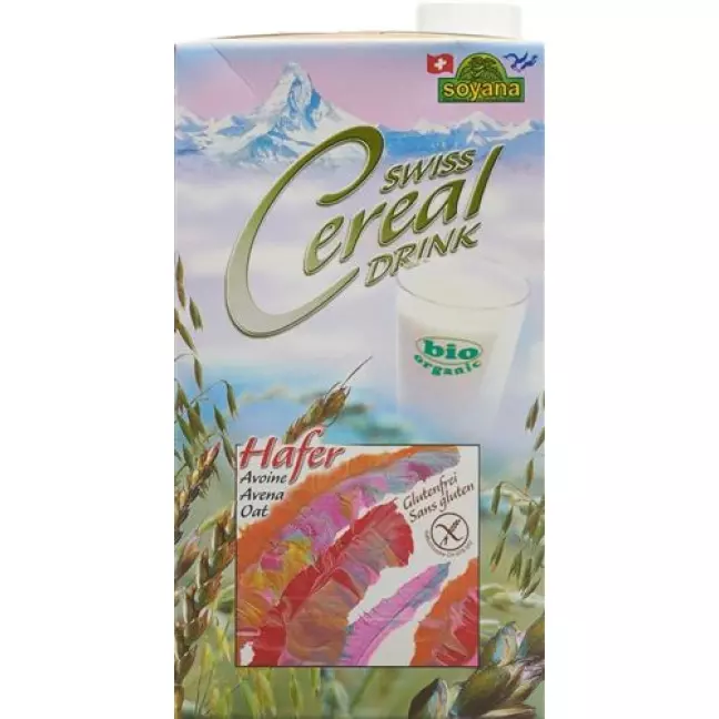 Soyana Swiss Cereal Hafer Drink Bio Tetra 1л Soyana Swiss Cereal Hafer Drink Bio Tetra 1л