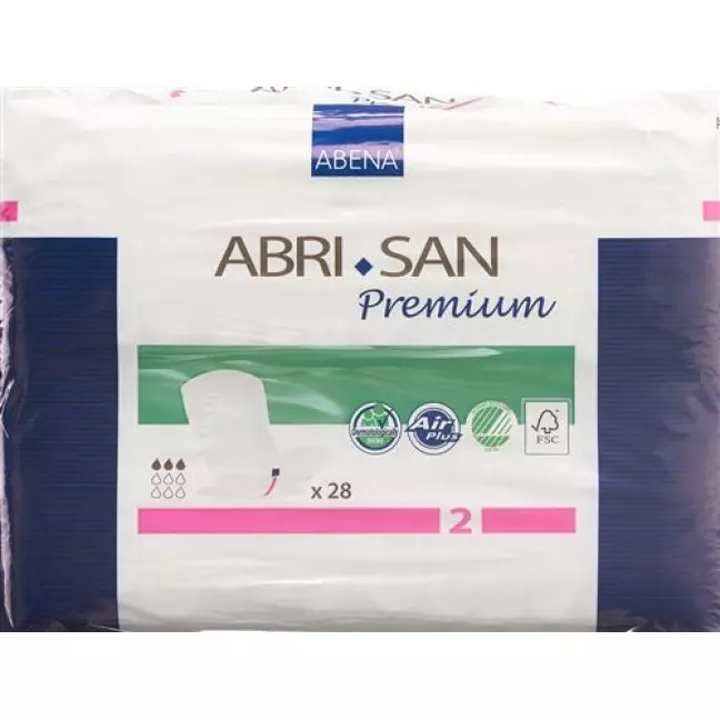 Abri San Premium Nr.2 10x26см 28 штук Abri San Premium Nr.2 10x26см 28 штук
