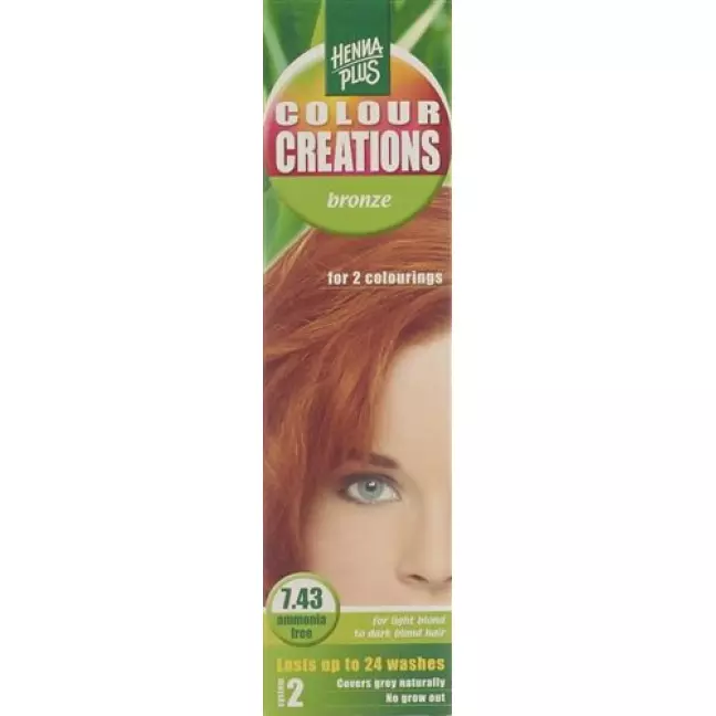 HENNA COL CREAT 7.43 BRONZE HENNA COL CREAT 7.43 BRONZE