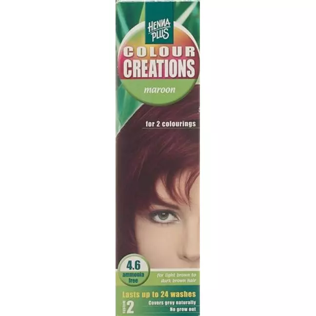 HENNA COL CREAT 4.6 MAROON HENNA COL CREAT 4.6 MAROON