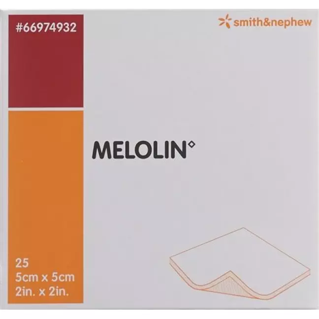 Melolin Wundkompressen 5x5см стерильный 25 пакетиков Melolin Wundkompressen 5x5см стерильный 25 пакетиков