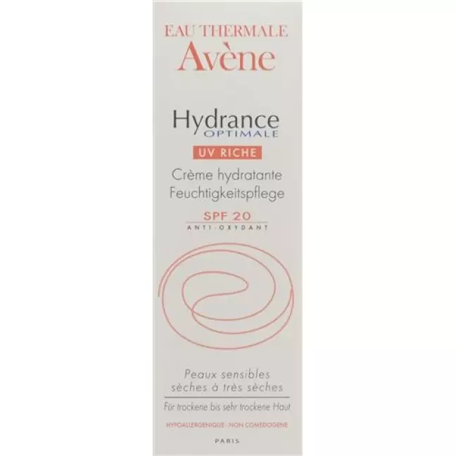 Avene Hydrance Optimale UV Reichhaltig Creme 40мл Avene Hydrance Optimale UV Reichhaltig Creme 40мл
