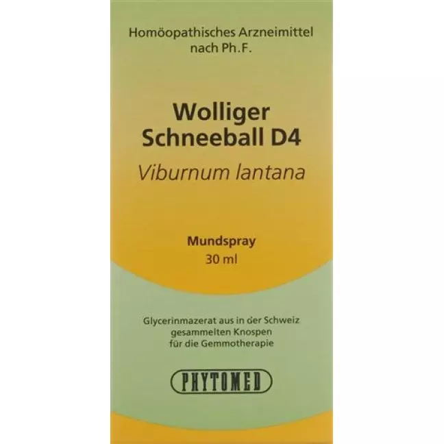 Phytomed Gemmo Wolliger Schneeball жидкость D 4 30мл Phytomed Gemmo Wolliger Schneeball жидкость D 4 30мл
