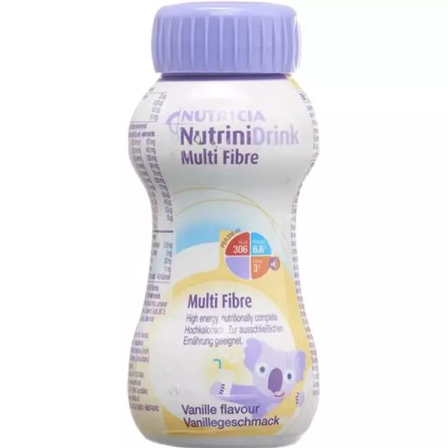 NutriniDrink Multi Fibre Vanille 200мл NutriniDrink Multi Fibre Vanille 200мл