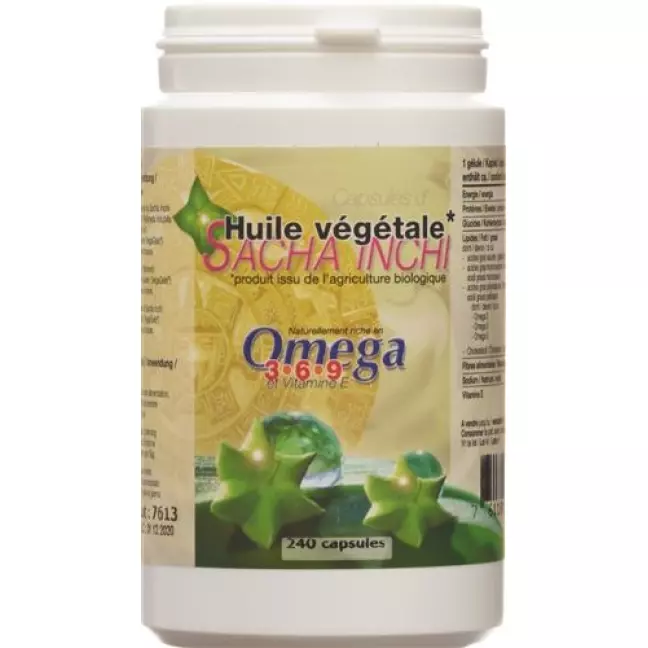 Bioligo Sacha Inchi Gelules 240 штук Bioligo Sacha Inchi Gelules 240 штук