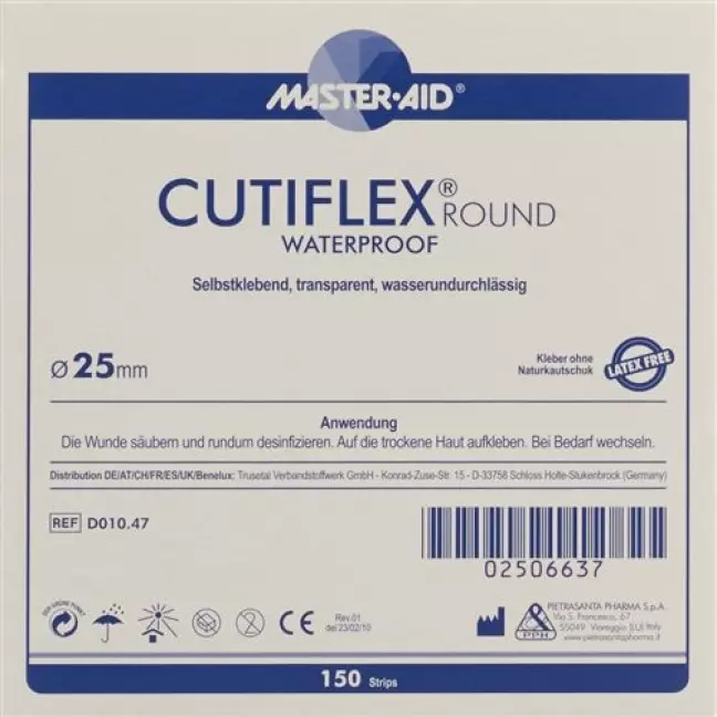 CUTIFLEX ROUND FOLIENPFLA 25MM CUTIFLEX ROUND FOLIENPFLA 25MM