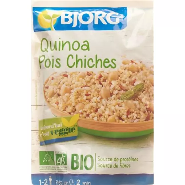 BJORG QUINOA POIS CHICHES BJORG QUINOA POIS CHICHES