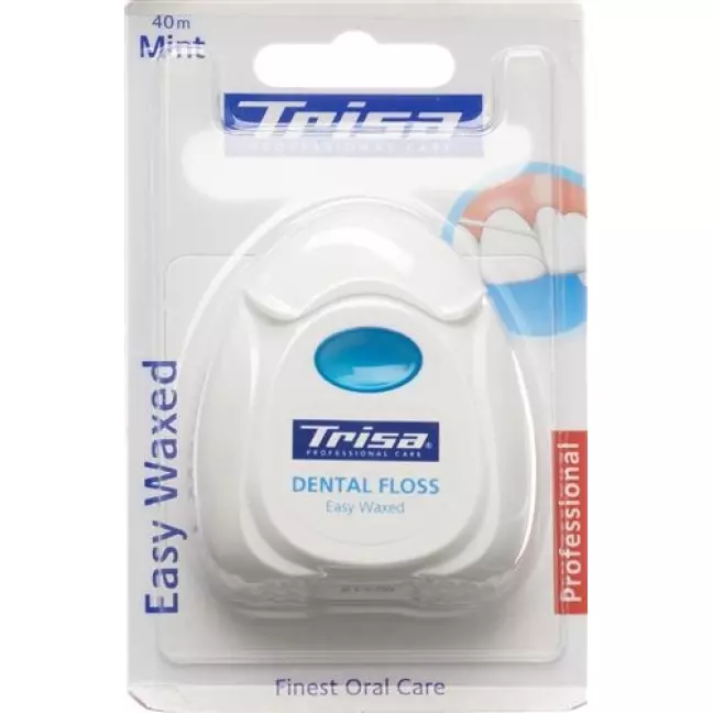 Trisa Zahnseide 40m Gewachst Mint Trisa Zahnseide 40m Gewachst Mint