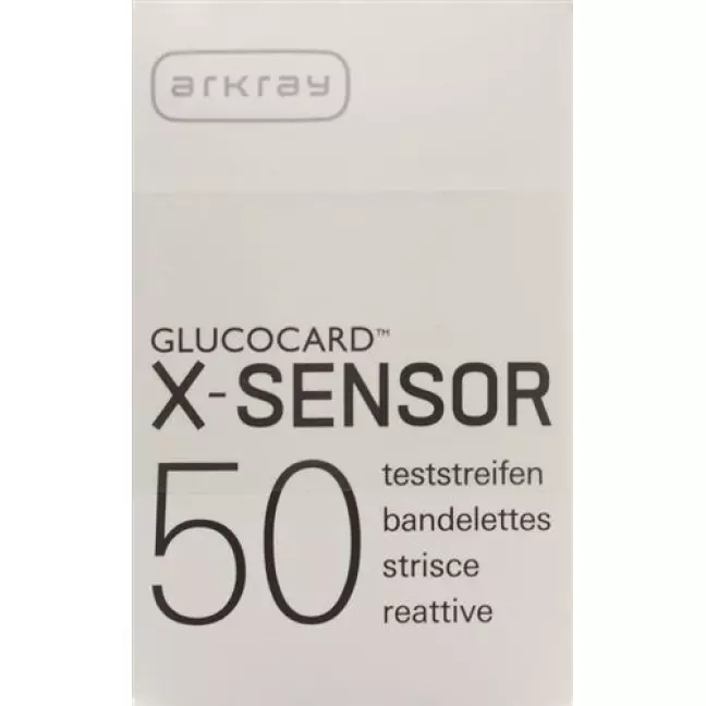 GLUCOCARD X-SENSOR TESTSTREIFE GLUCOCARD X-SENSOR TESTSTREIFE