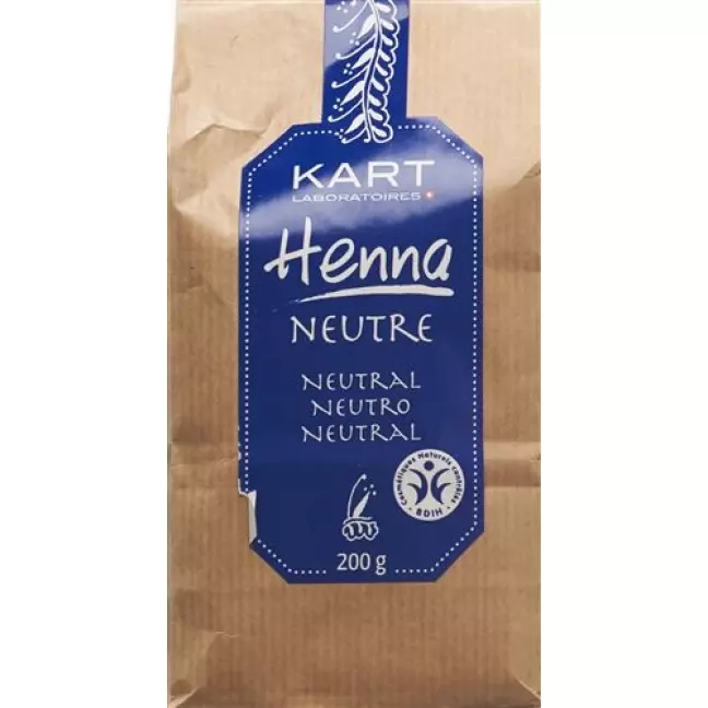 Kart Henna Pulver Neutral Bdih Sachet 200г Kart Henna Pulver Neutral Bdih Sachet 200г