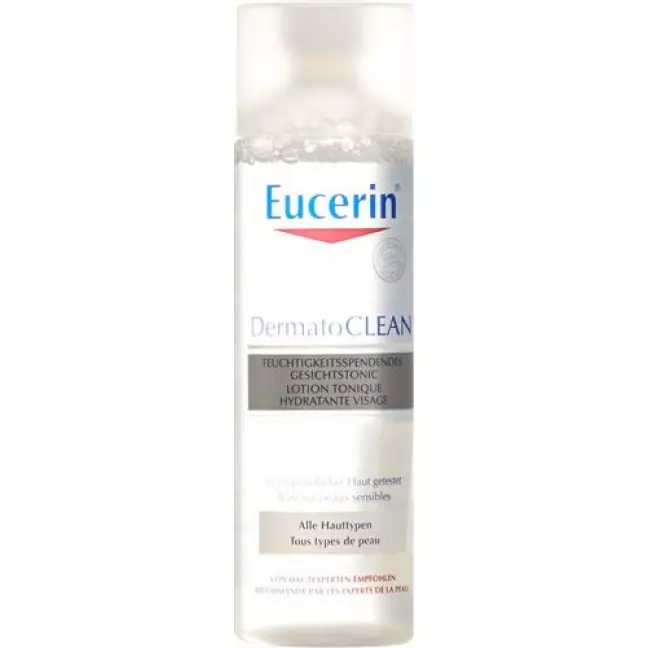 Eucerin Dermatoclean Feuchtigkeitsspendende Gesichtstonic 200мл Eucerin Dermatoclean Feuchtigkeitsspendende Gesichtstonic 200мл