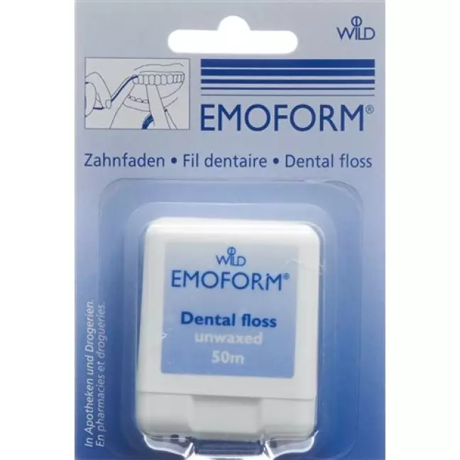 Emoform Zahnfaden Ungewachst 50м Emoform Zahnfaden Ungewachst 50м
