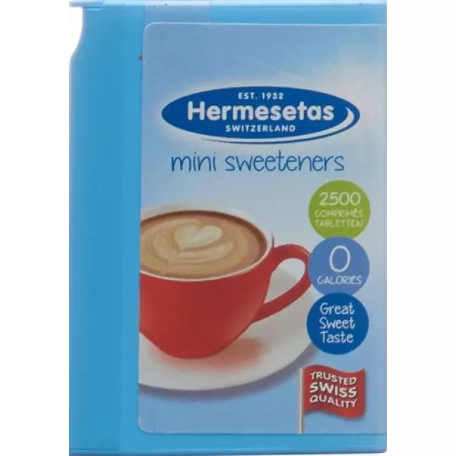Hermesetas в таблетках, доза 2500 штук Hermesetas в таблетках, доза 2500 штук