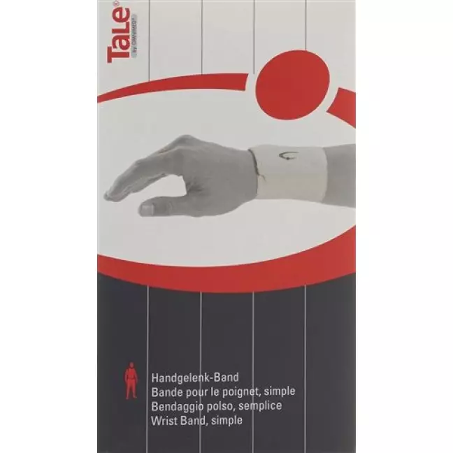 Tale Handgelenk Bandage Velcro 7.5см Weiss Tale Handgelenk Bandage Velcro 7.5см Weiss