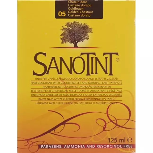 Sanotint цвет волос 05 Goldbraun Sanotint цвет волос 05 Goldbraun