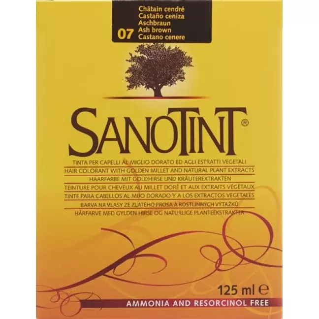 Sanotint цвет волос 07 Aschbraun Sanotint цвет волос 07 Aschbraun