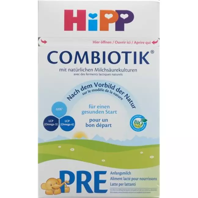 HIPP PRE ANFANGSMILCH BIO COMB HIPP PRE ANFANGSMILCH BIO COMB