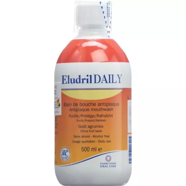 EludrilDAILY ополаскиватель для полости рта 500мл EludrilDAILY ополаскиватель для полости рта 500мл