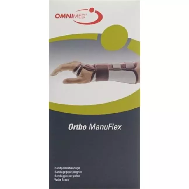 Omnimed Ortho ManuFlex Handgelenkbandage 22см Rechts размер M Beige
