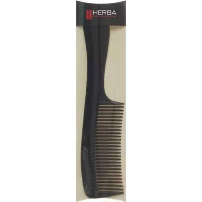 Herba Griffkamm Kunststoff Schwarz Herba Griffkamm Kunststoff Schwarz