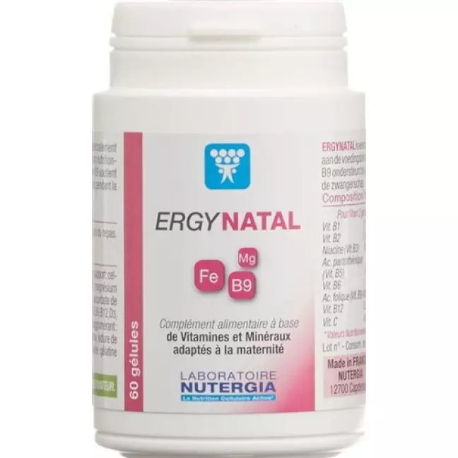 NUTERGIA ERGYNATAL GELULES NUTERGIA ERGYNATAL GELULES