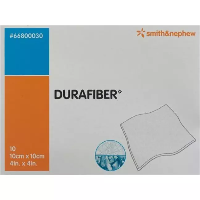 Durafiber Wundauflage 10x10см Steril 10 штук Durafiber Wundauflage 10x10см Steril 10 штук