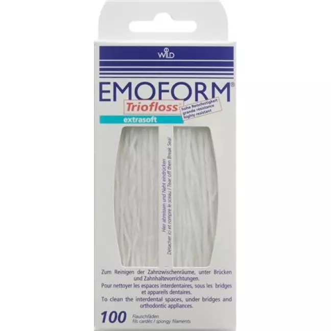 Emoform Triofloss Extra Soft 100 штук Emoform Triofloss Extra Soft 100 штук