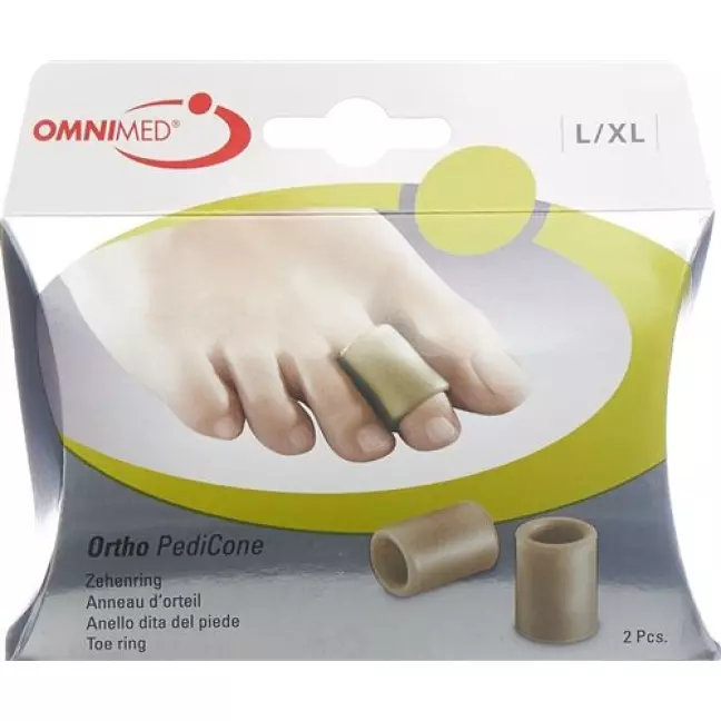 Omnimed Ortho PediCone Zehenring размер L/XL 2 штуки Omnimed Ortho PediCone Zehenring размер L/XL 2 штуки