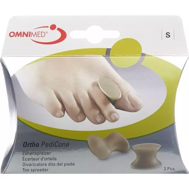 Omnimed Ortho PediCone Zehenspreizer размер S 2 штуки Omnimed Ortho PediCone Zehenspreizer размер S 2 штуки