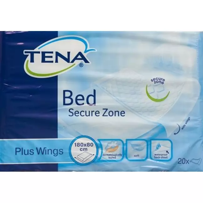 TENA BED PLUS WINGS 80X180CM TENA BED PLUS WINGS 80X180CM