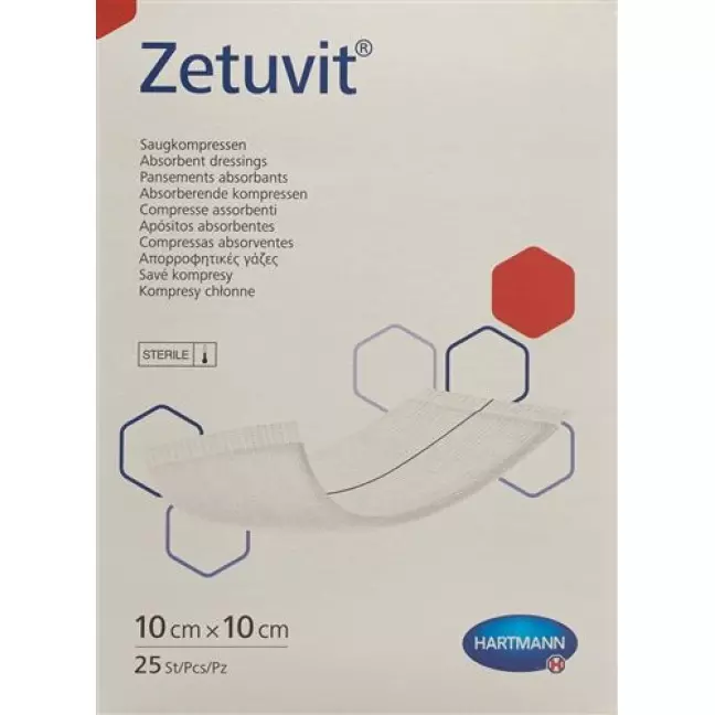 Zetuvit Absorptionsverband 10x10см