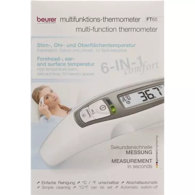 BEURER MULTIFUNK-THERMOME FT65 BEURER MULTIFUNK-THERMOME FT65