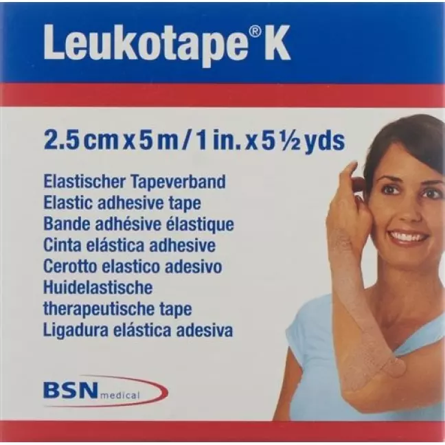 LEUKOTAPE K PFLASTERBINDE 5MX2