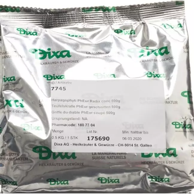 DIXA HARPAGOPHYTI RADIX CONC DIXA HARPAGOPHYTI RADIX CONC