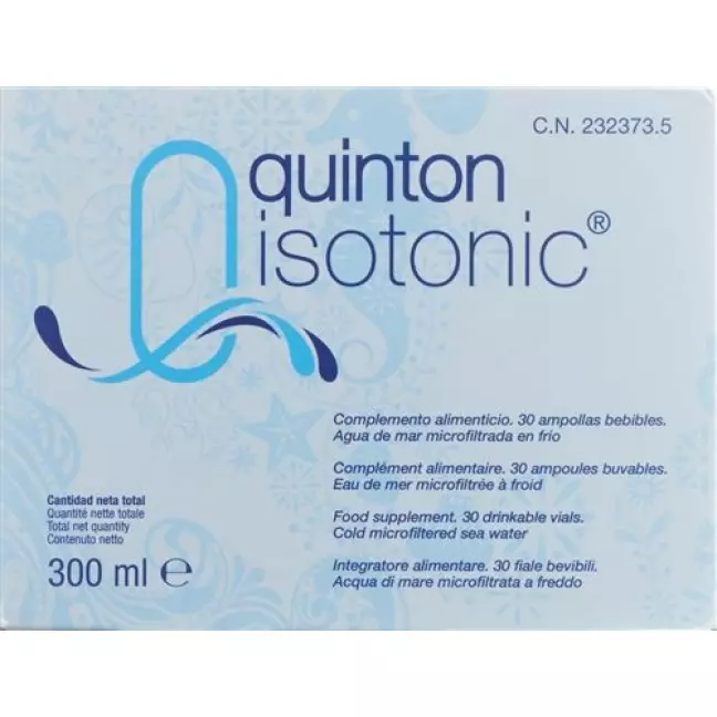 Quinton Isotonic 30 ампул по 10мл Quinton Isotonic 30 ампул по 10мл
