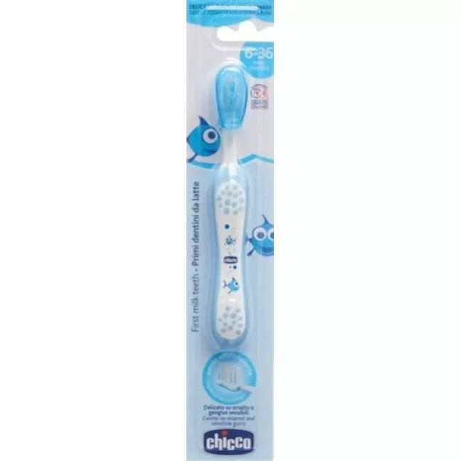 Chicco Zahnburste Light Blue 6m+ Chicco Zahnburste Light Blue 6m+