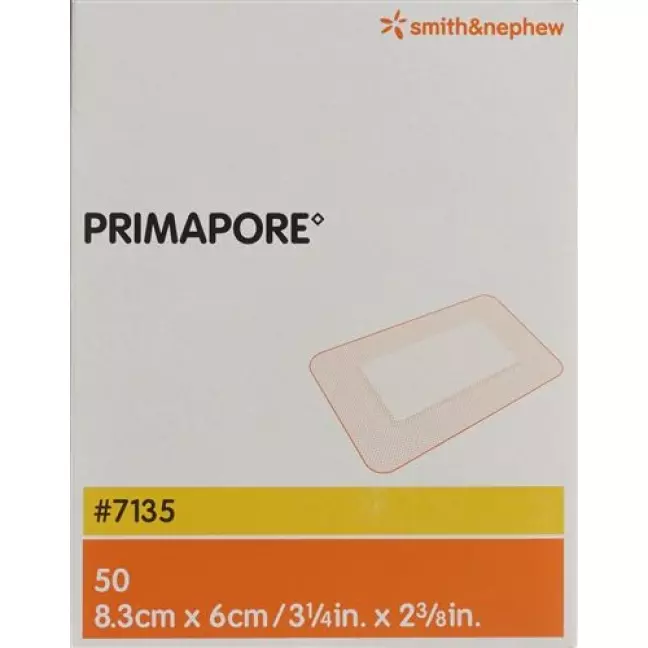 Primapore Wundverband 8.3x6см 50 штук Primapore Wundverband 8.3x6см 50 штук