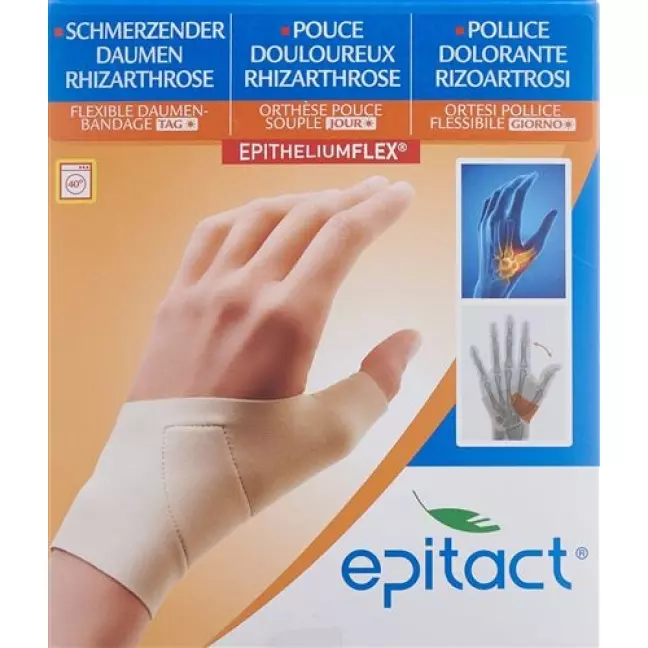 Epitact Flexible Daumenbandage Grosse M 15-16.9см Links Epitact Flexible Daumenbandage Grosse M 15-16.9см Links