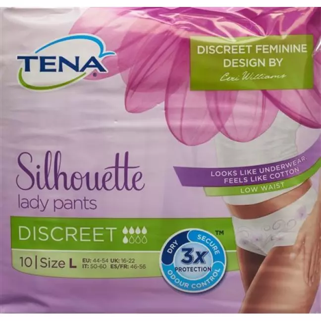TENA LADY PANTS DISCREET L TENA LADY PANTS DISCREET L