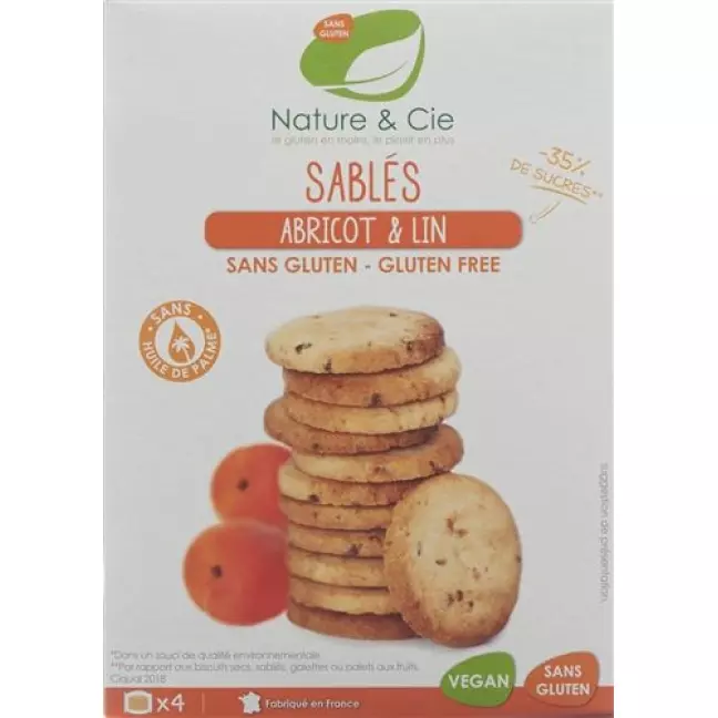 NAT&CIE APRIKOSENKEKSE GF NAT&CIE APRIKOSENKEKSE GF