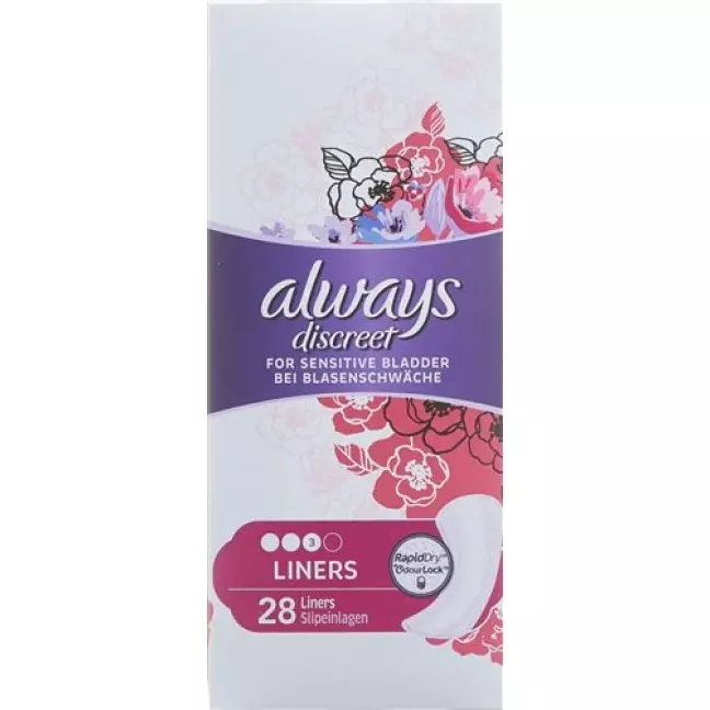 ALWAYS DISCREET INKONT LINER ALWAYS DISCREET INKONT LINER